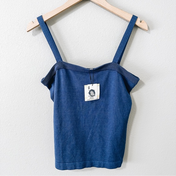 NWT Anne Klein Blue Jay Tank Top/Blouse Size Medium - Picture 1 of 12